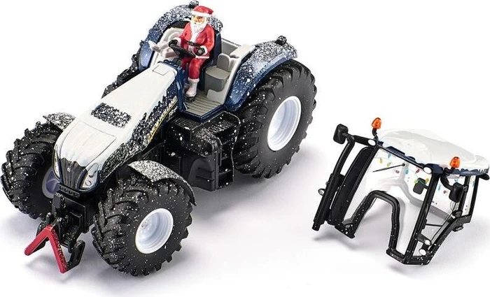 SIKU Farmer New Holland T8.390 Weihnachtstraktor