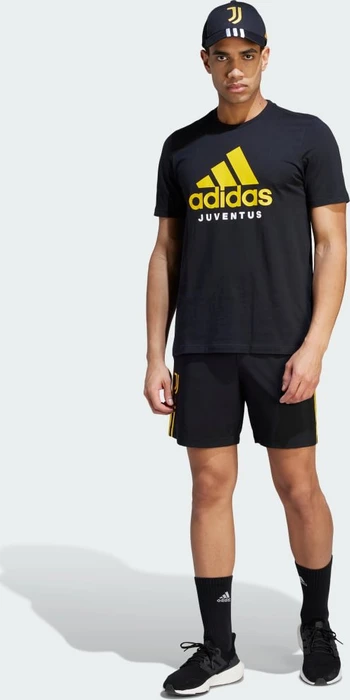 adidas Juventus Turin DNA Graphic T-Shirt kurzarm schwarz (Herren)