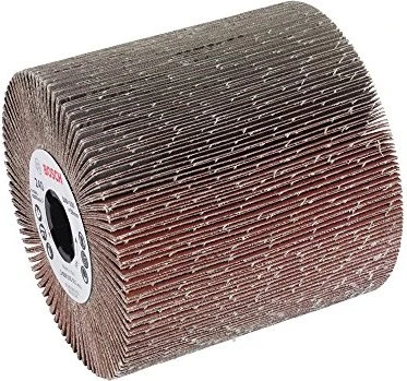 Bosch Professional Lamellenschleifwalze K80, 100x100mm, 1 Stück