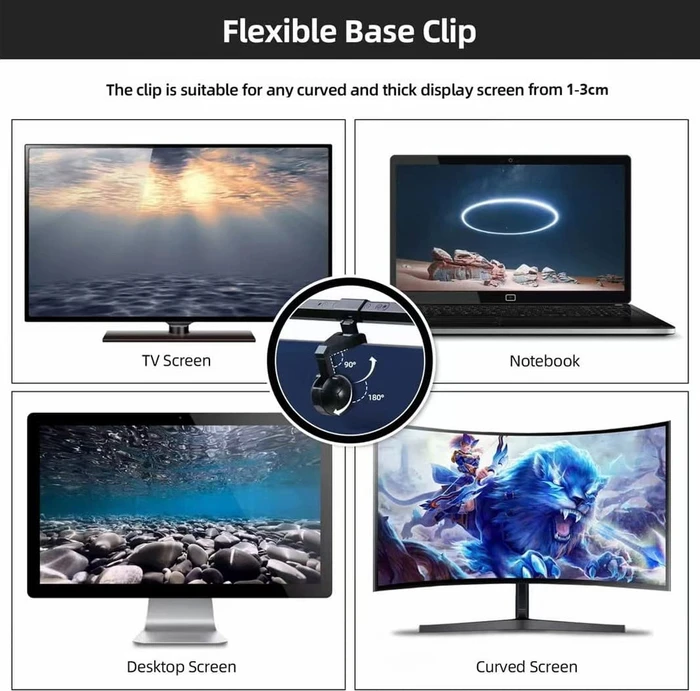 Equip 245450 Monitor USB LED Leuchte mit Touch Steuerung