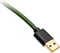 Ducky Premicord Spiralkabel USB-C auf USB-A, Tastaturkabel (Spiral-Textilkabel), 1.8m, Pine Green Vorschaubild