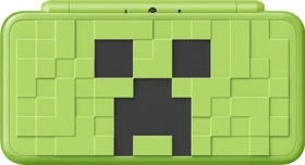Nintendo New 2DS XL Minecraft Creeper Edition grün/schwarz
