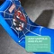 X Rocker Marvel Hero Video Rocker Gaming Bodensessel für Kinder/Jugendliche, Spider-Man blau Vorschaubild