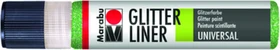 Marabu Glitter-Liner, glitterkiwi, 25ml