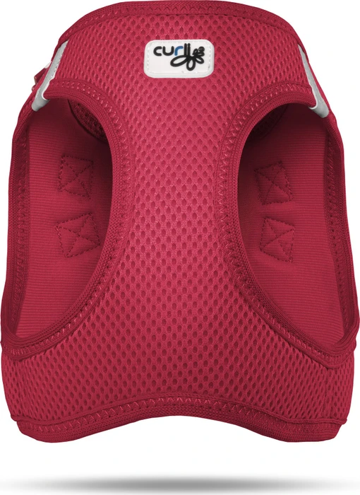curli Vest Geschirr Air-Mesh, XS, rot
