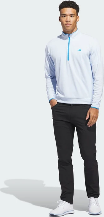 adidas Lightweight Half-Zip Pullover crystal sky (Herren)
