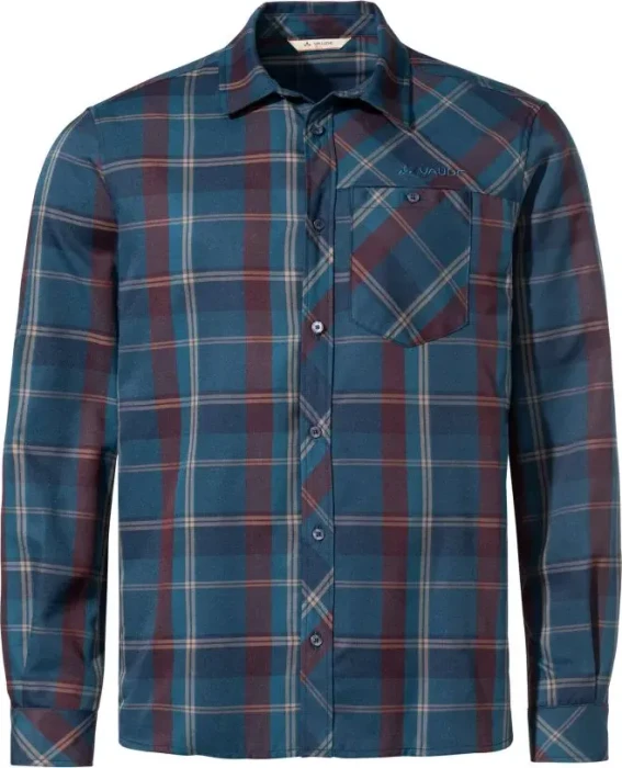 Vaude Neshan IV Hemd langarm dark sea (Herren)