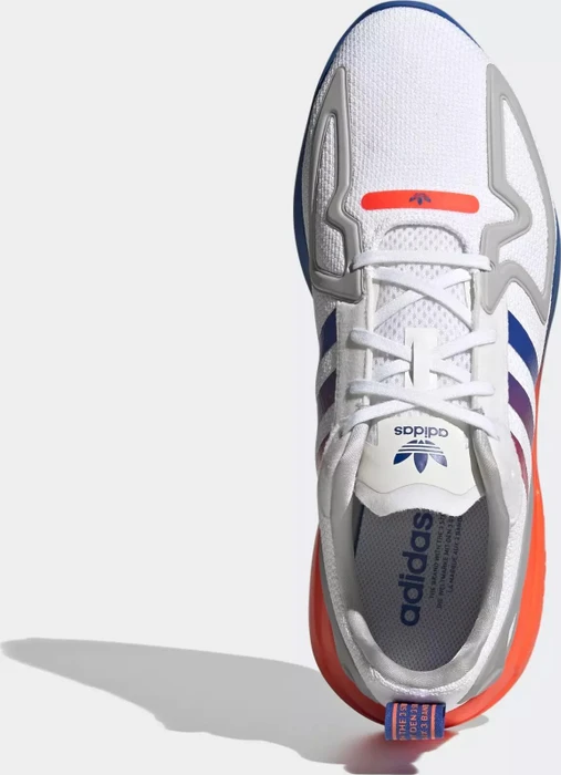 adidas ZX 2K Flux cloud white/core black/blue (Herren)