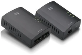 Linksys PLSK400 Powerline AV 4-Port Network Adapter Kit
