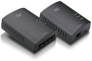 Linksys PLSK400 Powerline AV 4-Port Network Adapter Kit