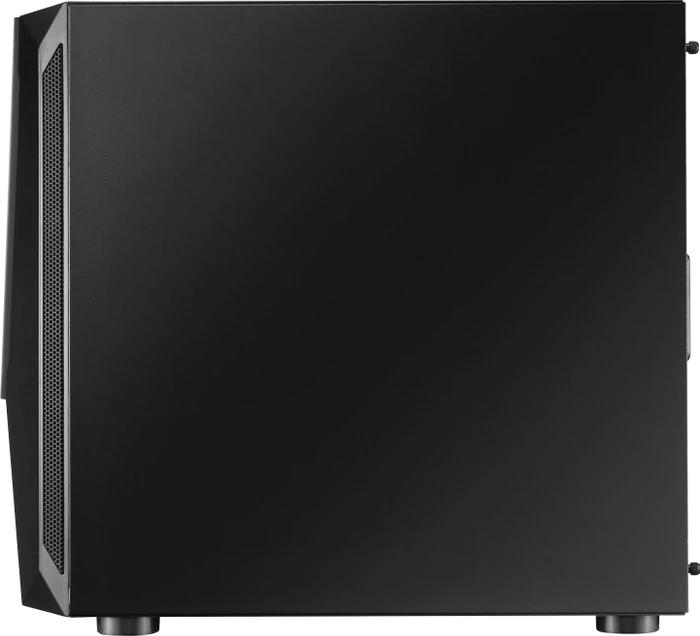 SilverStone Fara V1M Pro, schwarz, Glasfenster