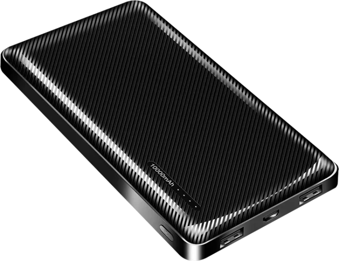 LogiLink Powerbank 10000mAh 2x USB-A schwarz