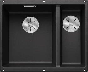 Blanco Subline 340/160-U InFino Unterbau Becken links anthrazit