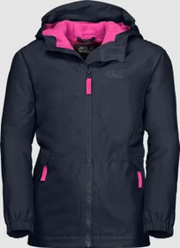 Jack Wolfskin Snowy Days Funktionsjacke midnight blue (Junior)