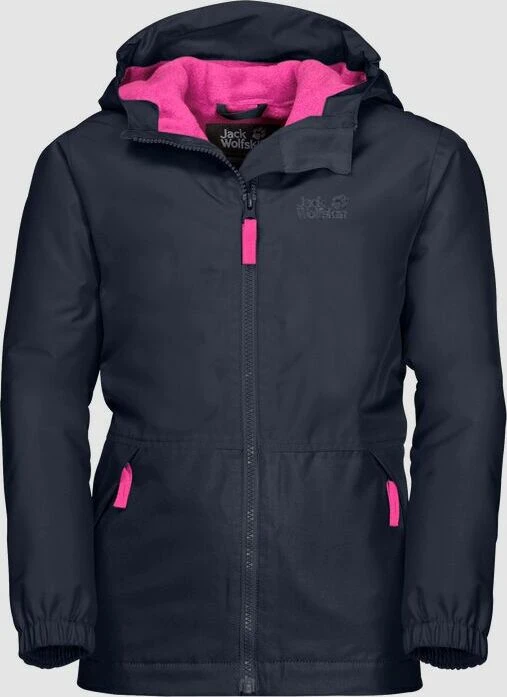 Jack Wolfskin Snowy Days Funktionsjacke midnight blue (Junior)