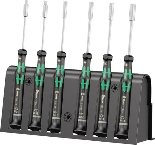 Wera Kraftform Micro 2069/6 Elektroniker Schraubendrehersatz, 6-tlg.