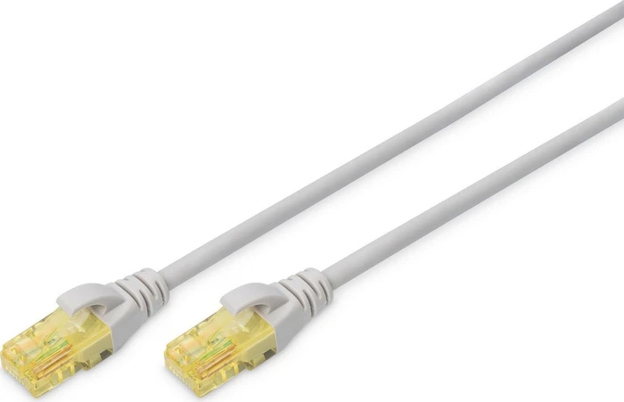 Digitus Patchkabel, Cat6a, U/UTP, RJ-45/RJ-45, 0.5m, grau