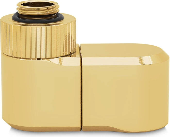 EK Water Blocks Quantum Line EK-Quantum Torque Rotary Offset 28, G1/4", 28mm Versatz, gold