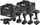 DeWalt DCK5222MP3T-QW Kombopack Akku-Maschinenset inkl. Koffer + 3 Akkus 5.0Ah