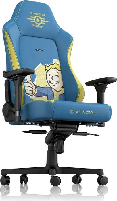 noblechairs Hero Fallout Vault Tec Edition Gamingstuhl, blau/gelb