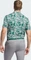 adidas Ultimate365 Mesh Print Poloshirt kurzarm collegiate green/sandy pink (Herren) Vorschaubild