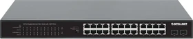 Intellinet Rackmount Gigabit Switch, 24x RJ-45, 2x SFP, 370W PoE+ (561891)