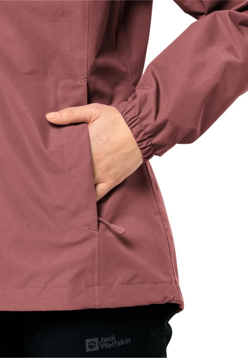 Jack Wolfskin Stormy Point 2L Funktionsjacke red ochre (Damen)