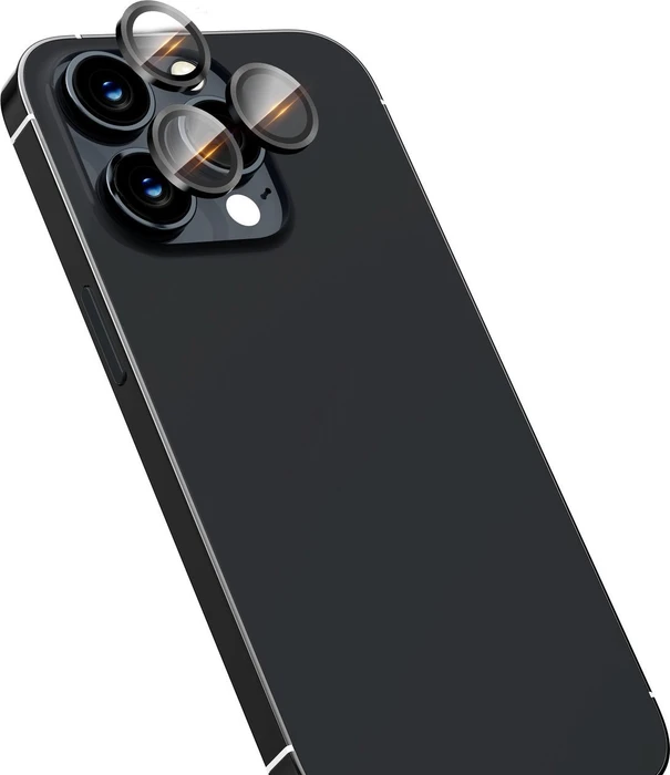 ISY Kameralinsenschutz für Apple iPhone 15 Pro/15 Pro Max