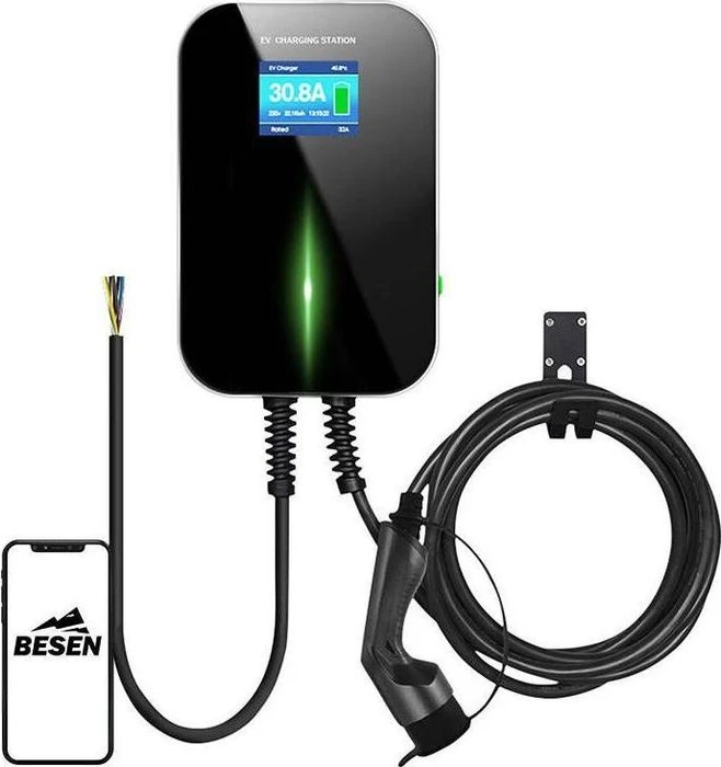Besen Wallbox Typ 2 22kW App, 6m Ladekabel