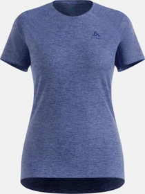 Odlo X-Alp Performance Wool 115 Funktionsshirt kurzarm dazzling blue melange (Damen)