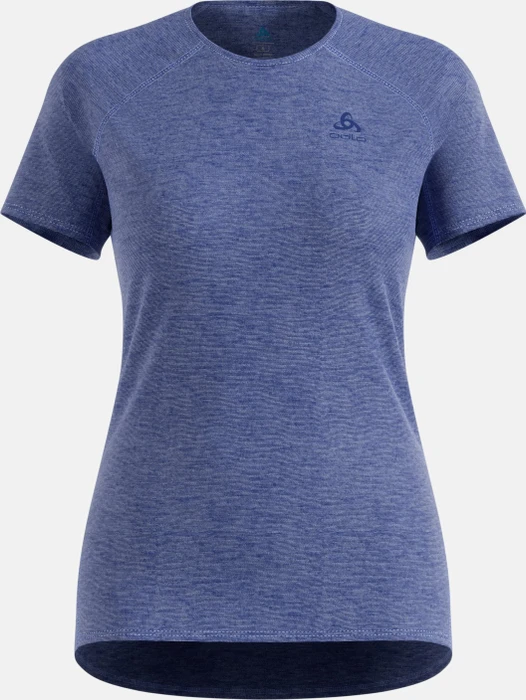 Odlo X-Alp Performance Wool 115 Funktionsshirt kurzarm dazzling blue melange (Damen)