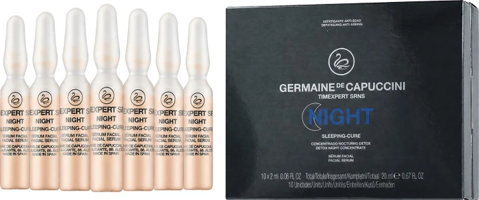 Germaine de Capuccini Timexpert SRNS Sleeping Cure Ampullen, 20ml (10x 2ml)