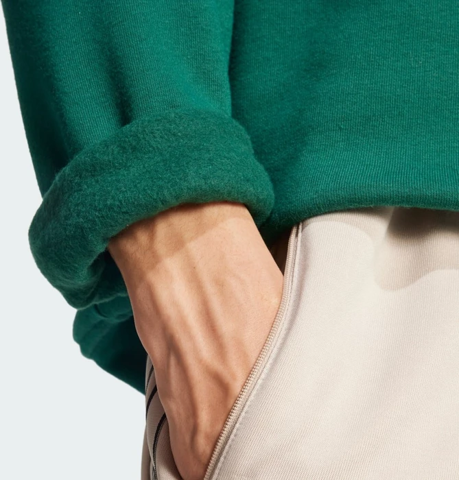 adidas Trefoil Essentials Sweatshirt collegiate green (Herren)