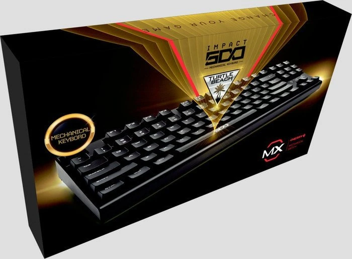 Turtle Beach Impact 500 Gaming Keyboard, MX BLUE, USB, DE