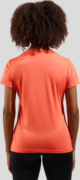 Odlo Essential Flyer Funktionsshirt kurzarm living coral (Damen)