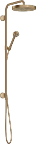 Hansgrohe Axor One Showerpipe 280 1jet Unterputz brushed bronze