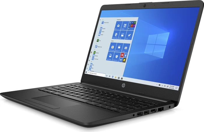 HP Laptop 14-dk1900ng, Jet Black, Ryzen 3 3250U, 8GB RAM, 128GB SSD, DE