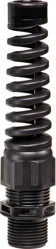 Wiska ESKVS-L 20 BK Knickschutzkabelverschraubung, Kunststoff, M20, RAL 9005
