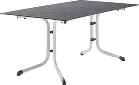 Sieger Boulevard Polytec Klapptisch 160x90cm graphit/schieferdekor anthrazit