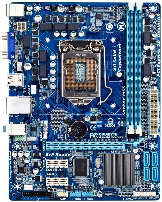 GIGABYTE GA-H61M-DS2 (Intel 1155)