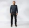 Fjällräven Abisko Wool Funktionsshirt langarm dark navy (Herren) Vorschaubild