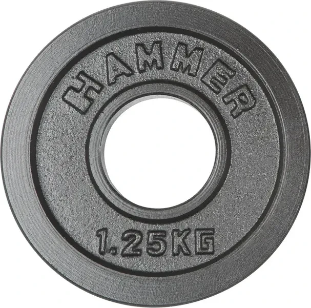 Hammer Gusseisen 50mm Hantelscheibe 1.25kg