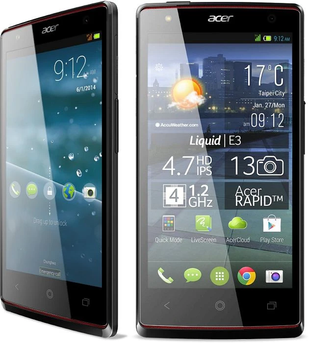 Acer Liquid E3 Plus schwarz