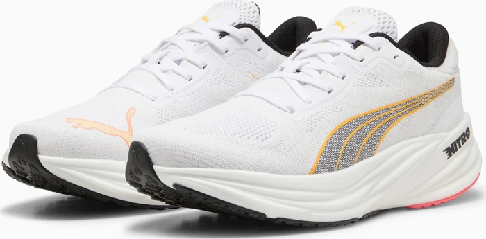 Puma Magnify Nitro 2 puma white/sun stream/sunset glow (Herren)