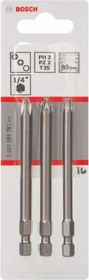 Bosch Professional Extra Hard Bitset, 3-tlg.