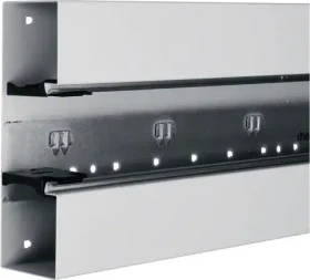 Hager Brüstungskanal-Unterteil frontrastend Stahl BRS 70x210mm Oberteil 80mm verzinkt