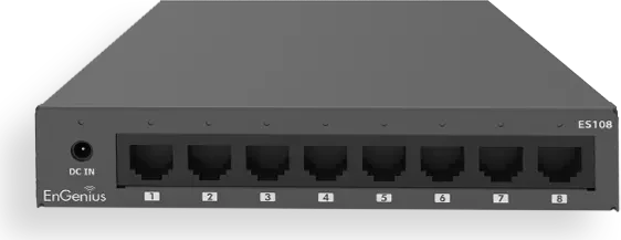 EnGenius ES Desktop Gigabit Switch, 8x RJ-45