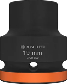 Bosch Professional PRO Impact Außensechskant Steckschlüssel 3/4", 19x51mm, 1 Stück