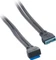 CableMod ModMesh interne USB 3.0 Verlängerung, gewinkelt, carbon, 0.5m Vorschaubild