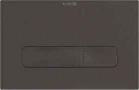 Kludi Betätigungsplatte eckig 236x152mm brushed gunmetal